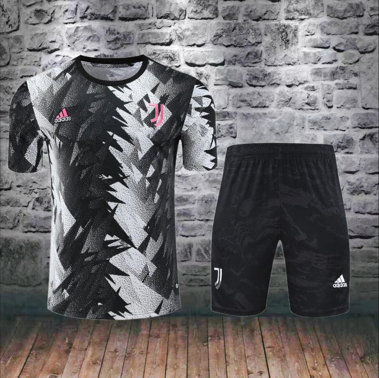 Survêtement Entraînement Juventus 23/24 Gris et Noir